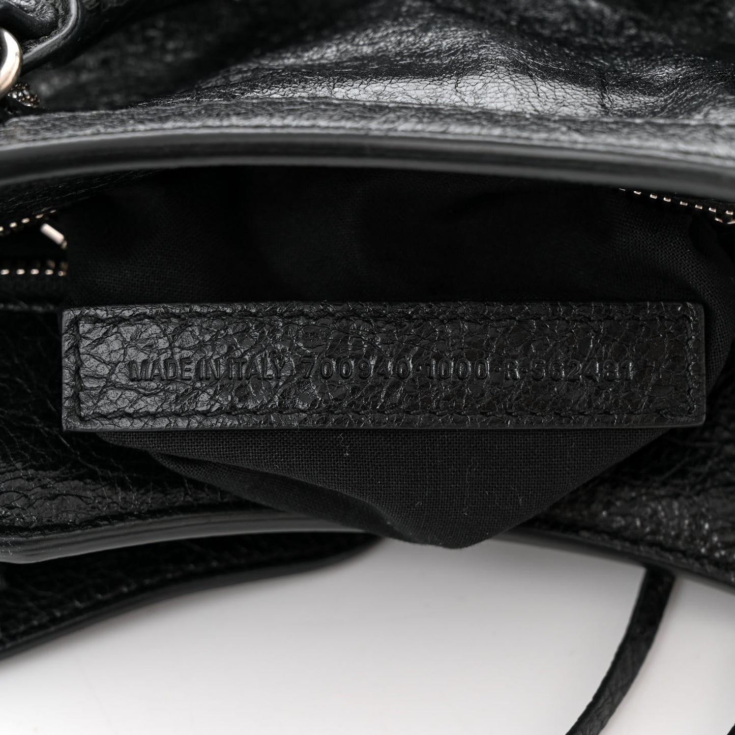Agneau Arena Crystal Neo Cagole Handbag XS Black