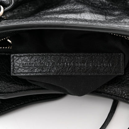 Balenciaga Agneau Arena Crystal Neo Cagole Handbag XS Black 8 of 11