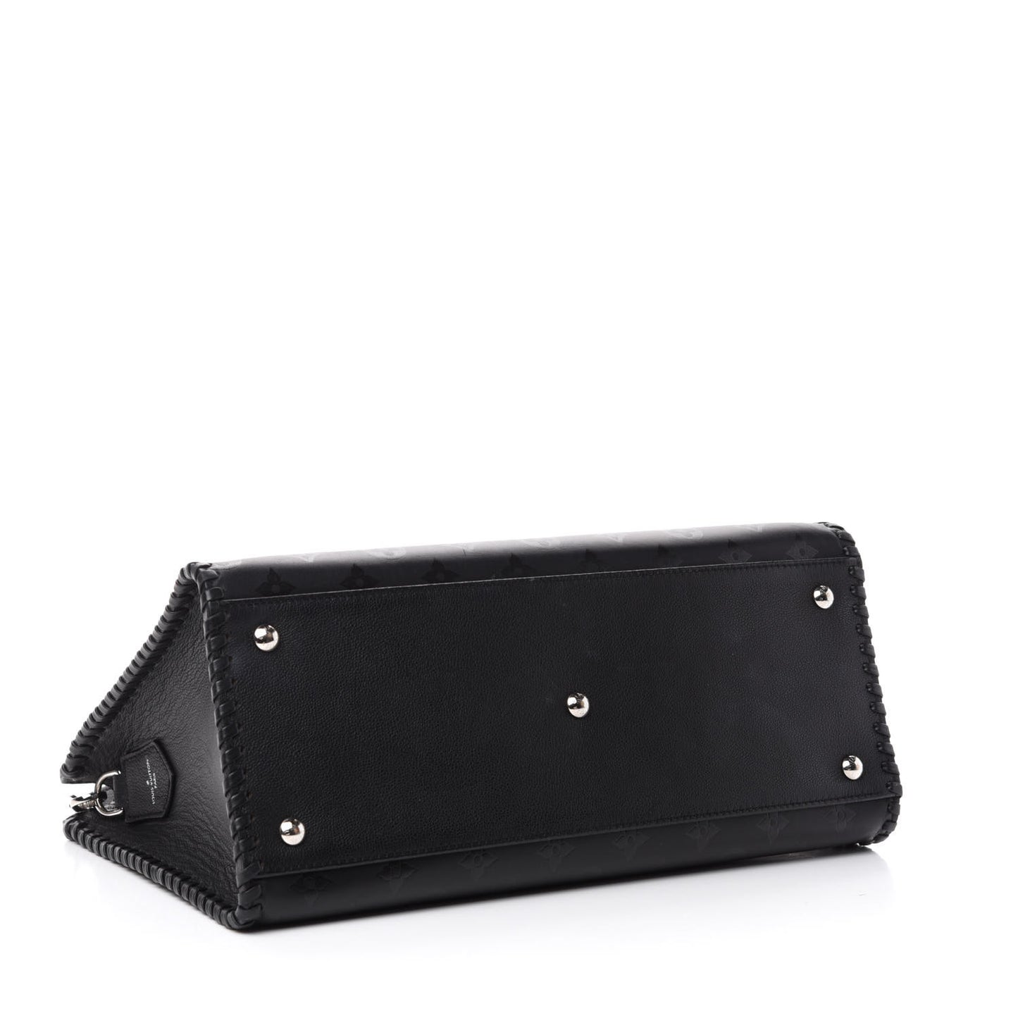 Monogram Cuir Plume Very Zipped Tote Black