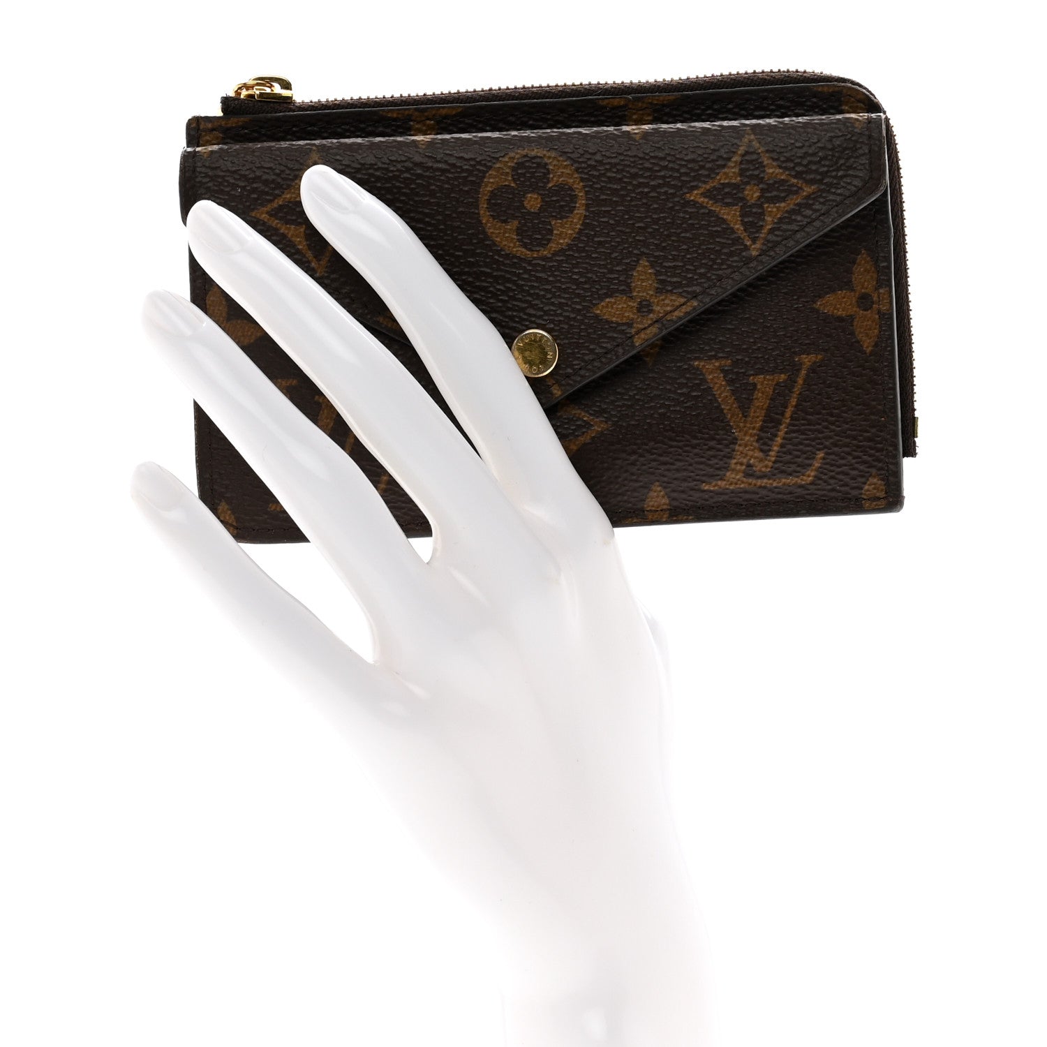 Louis Vuitton Monogram Recto Verso Card Holder Black 2 of 6