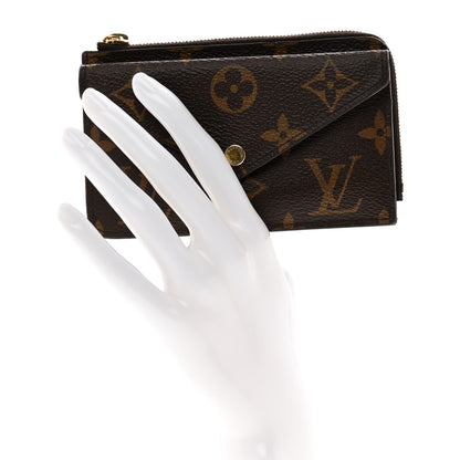 Louis Vuitton Monogram Recto Verso Card Holder Black 2 of 6