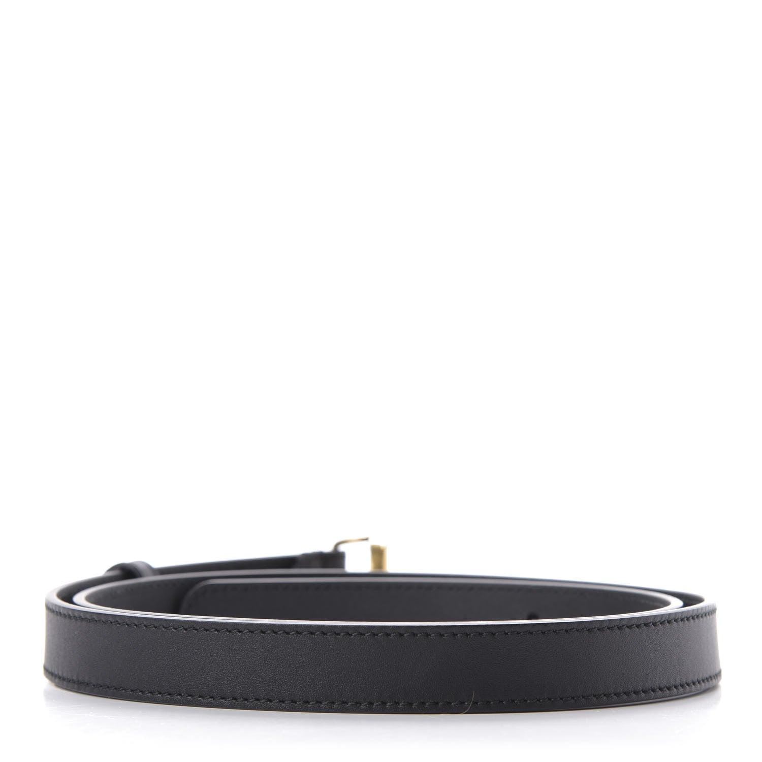 Gucci Calfskin Double G 20mm Belt 90 36 Black 2 of 6