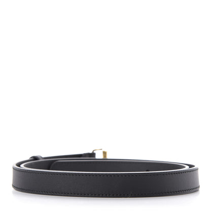 Gucci Calfskin Double G 20mm Belt 90 36 Black 2 of 6