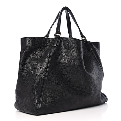 Gucci Pebbled Calfskin Large Soho Shoulder Bag Black 2 of 15