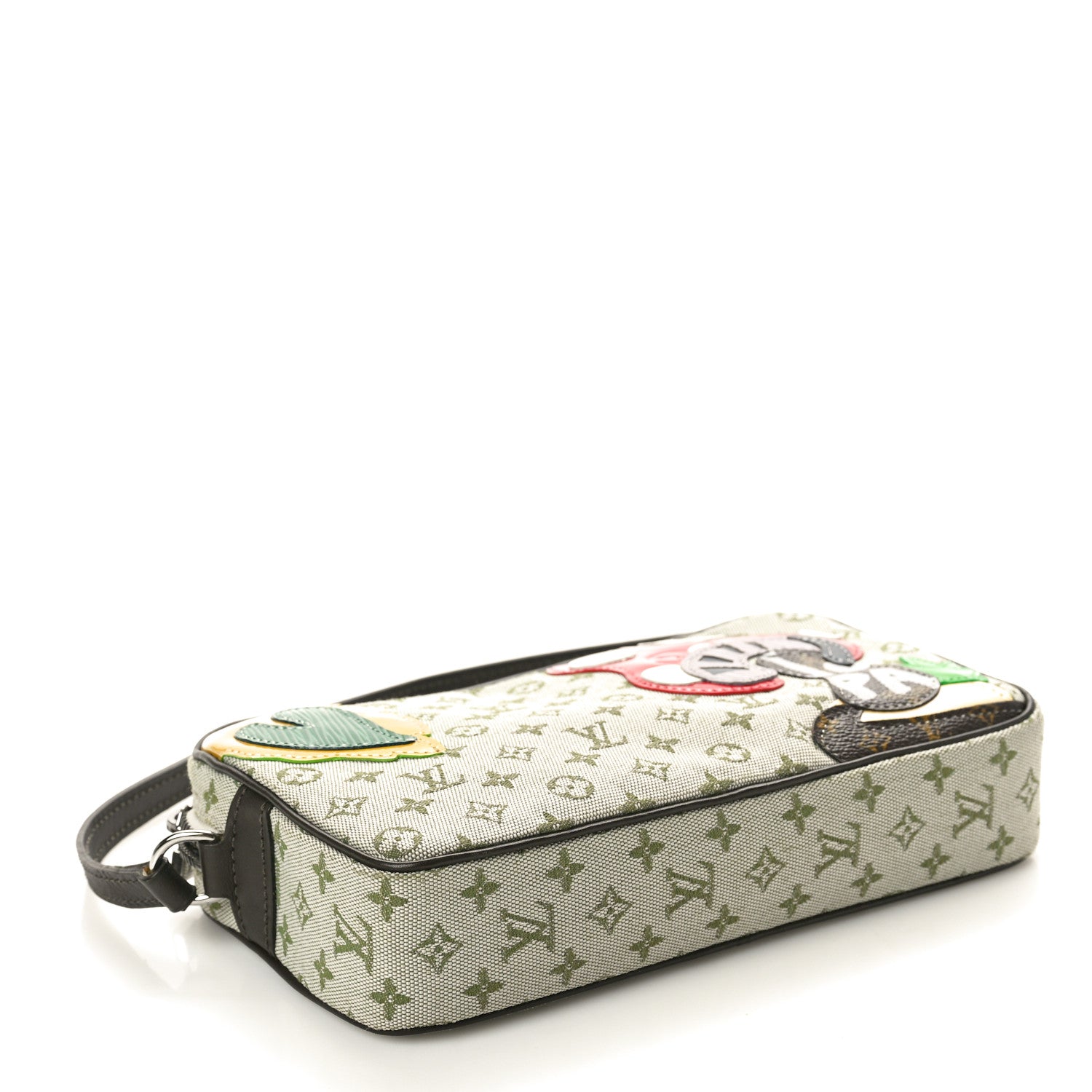 Louis Vuitton Mini Monogram Conte de Fees Mushroom Pochette Kaki 4 of 9