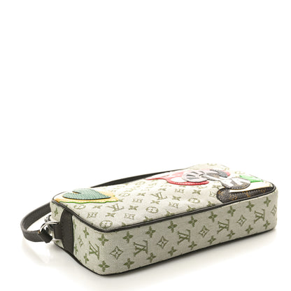 Louis Vuitton Mini Monogram Conte de Fees Mushroom Pochette Kaki 4 of 9