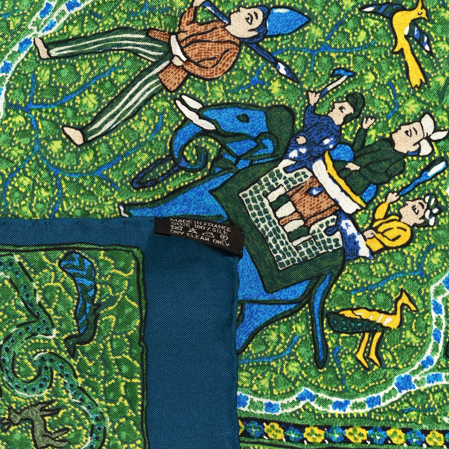 Hermes Silk Lalbhai Scarf 140 3 of 3