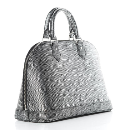 Louis Vuitton Epi Alma PM Platine 3 of 11