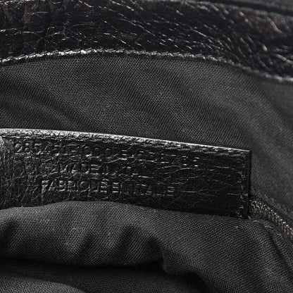 Balenciaga Agneau Giant 21 Silver Hardware Work Black 6 of 9