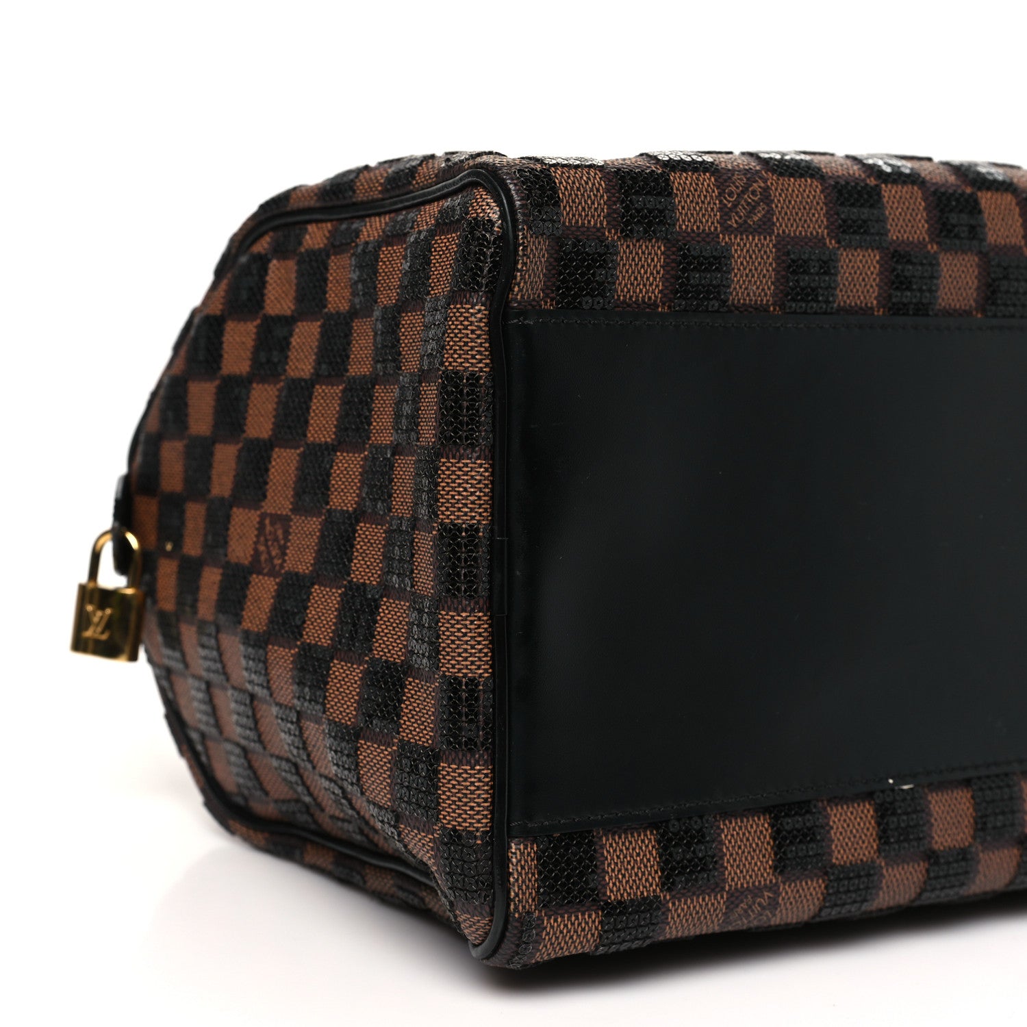 Louis Vuitton Damier Paillettes Speedy 30 Black 7 of 9