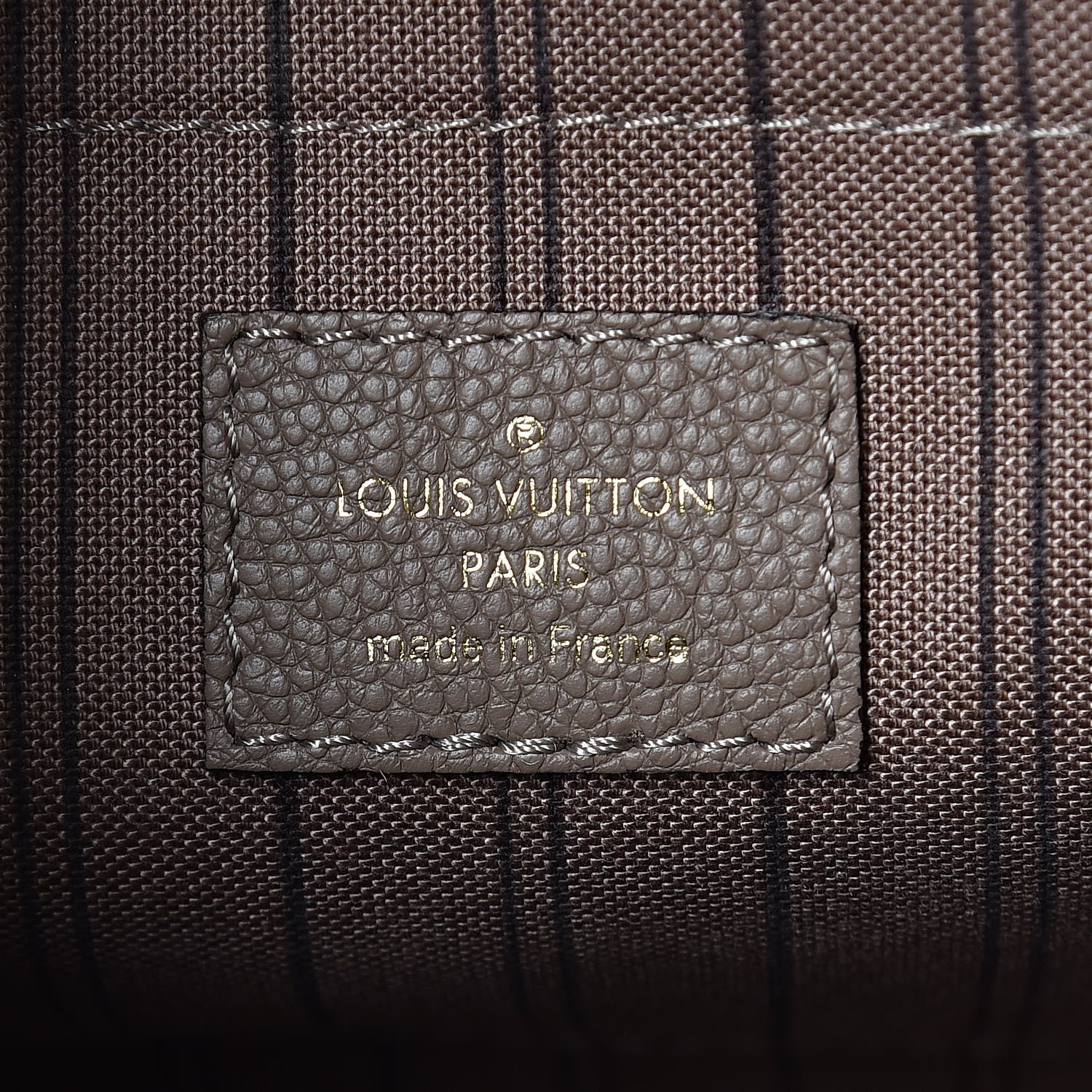Louis Vuitton Empreinte Montaigne MM Taupe 6 of 10