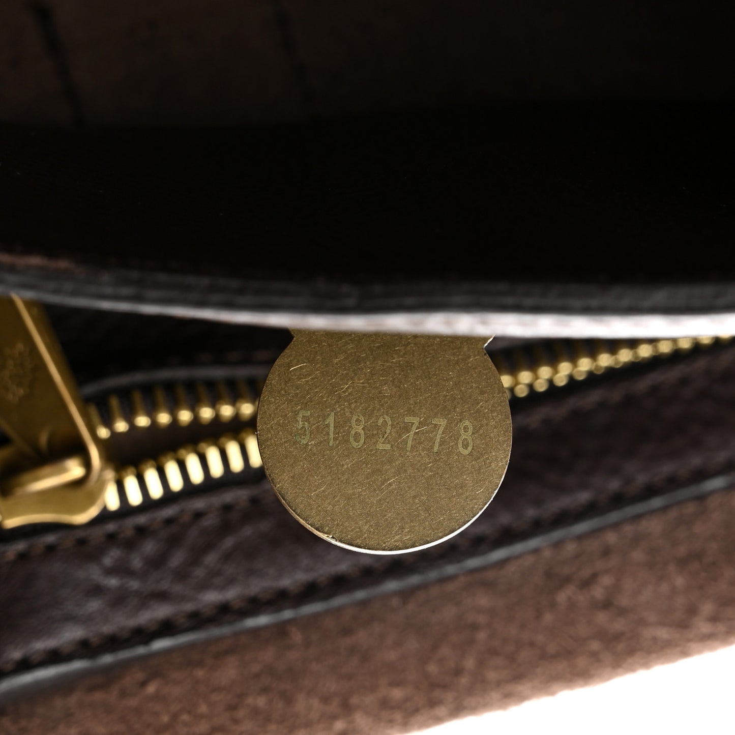 Classic Grain Calfskin Bayswater Chocolate