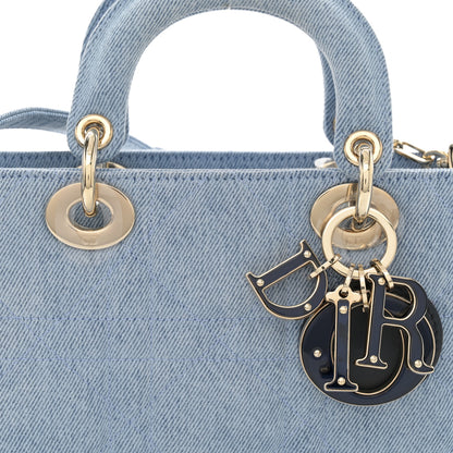 Christian Dior Denim Macrocannage Lady D-Joy Blue 8 of 11
