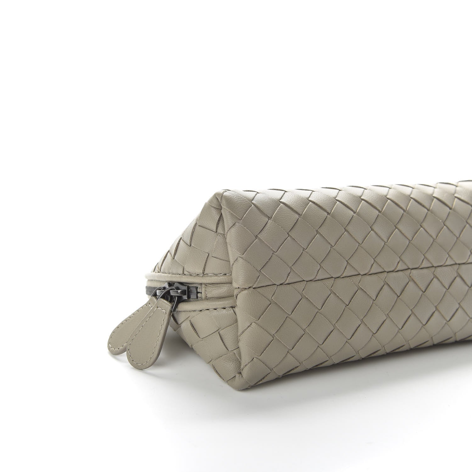 Bottega Veneta Nappa Intrecciato Cosmetic Case Mink 8 of 9