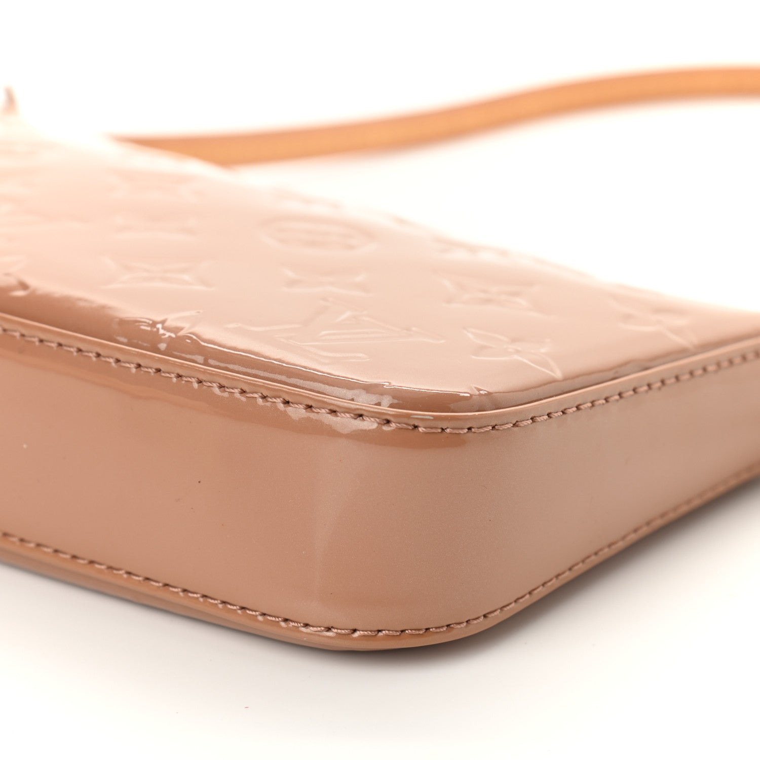 Louis Vuitton Vernis Pochette Accessories NM Rose Velours 8 of 9