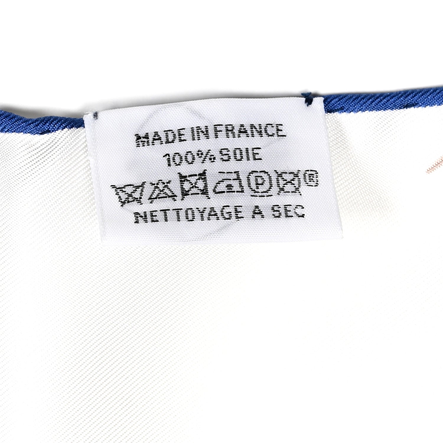 Hermes Silk Twill Imprime Aloha Double Scarf Stole White 2 of 5