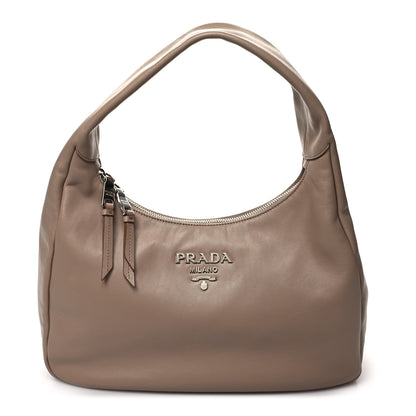 Prada Vitello Soft Hobo Cammeo 1 of 7