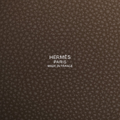 Hermes Taurillon Clemence Picotin Lock 18 PM Etoupe 6 of 9