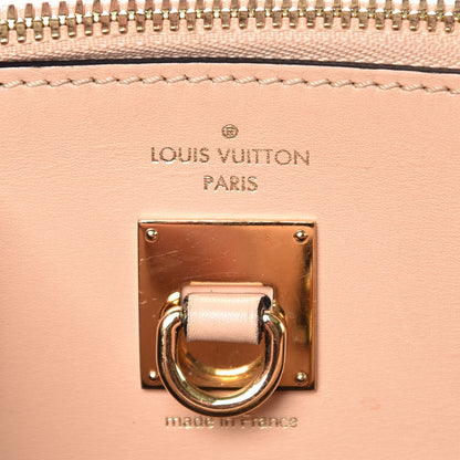 Louis Vuitton Calfskin City Steamer MM Black Creme Bourgogne 8 of 20