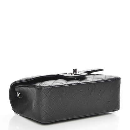 Chanel Caviar Quilted Mini Rectangular Flap Black 4 of 8