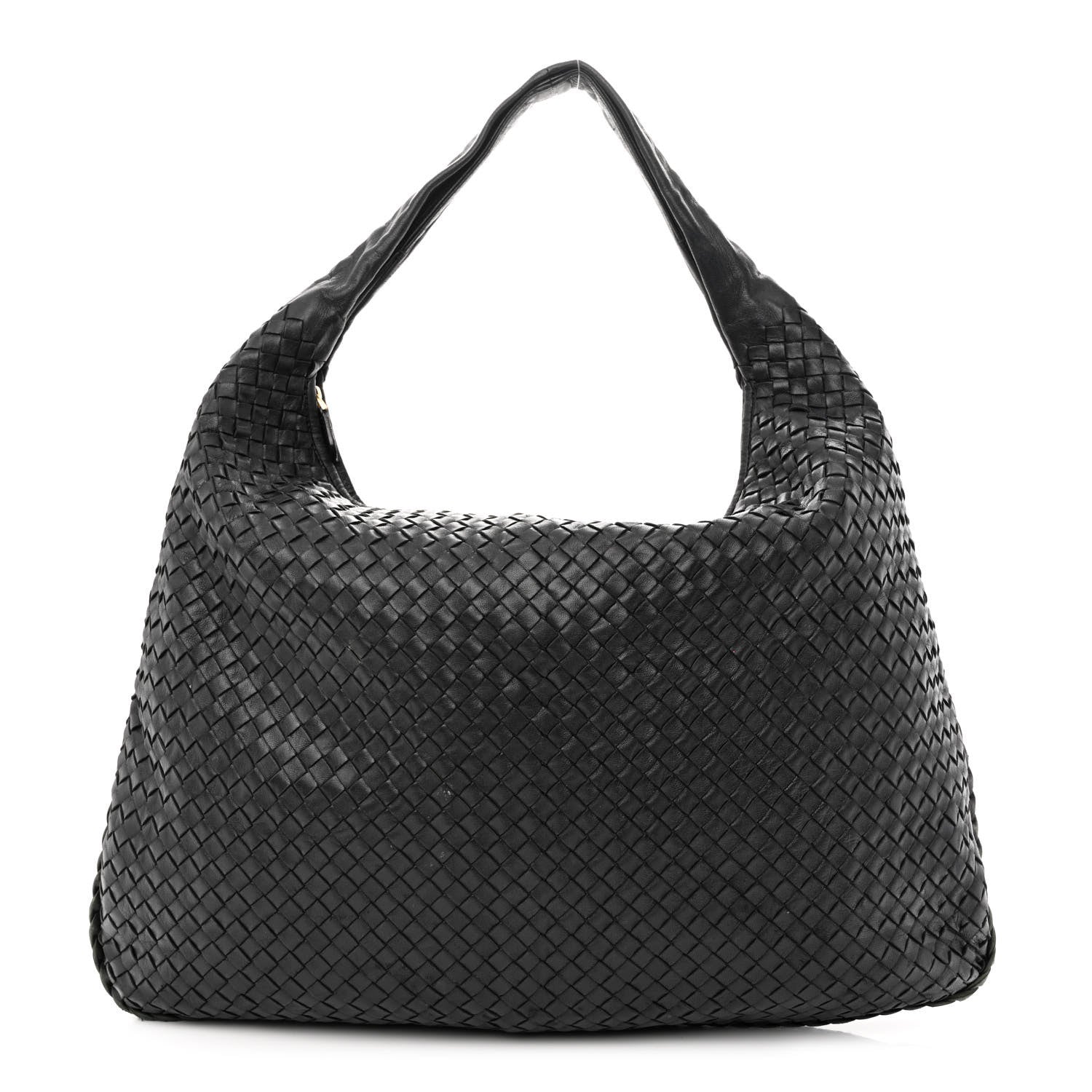 Bottega Veneta Nappa Intrecciato Large Veneta Hobo Black 1 of 16