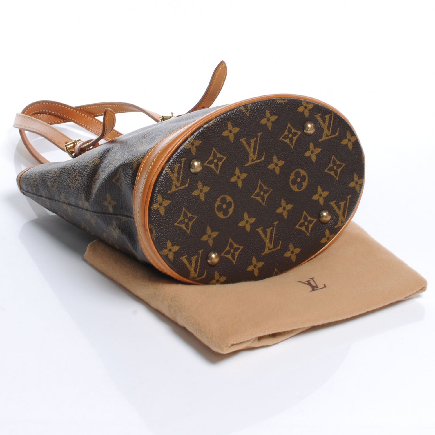 Louis Vuitton Monogram Petit Bucket 23 4 of 8