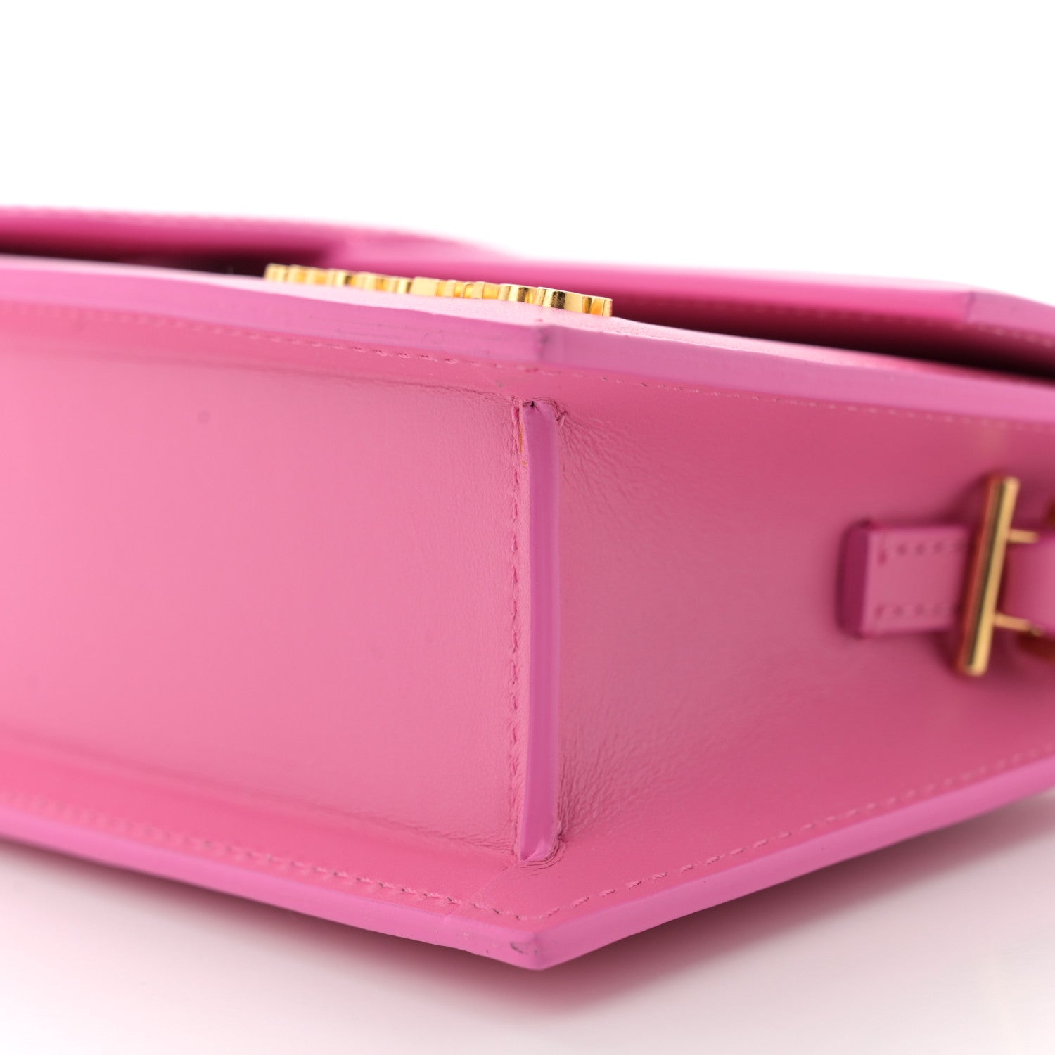 Jacquemus Smooth Calfskin Le Bambino Long Flap Pink 9 of 12