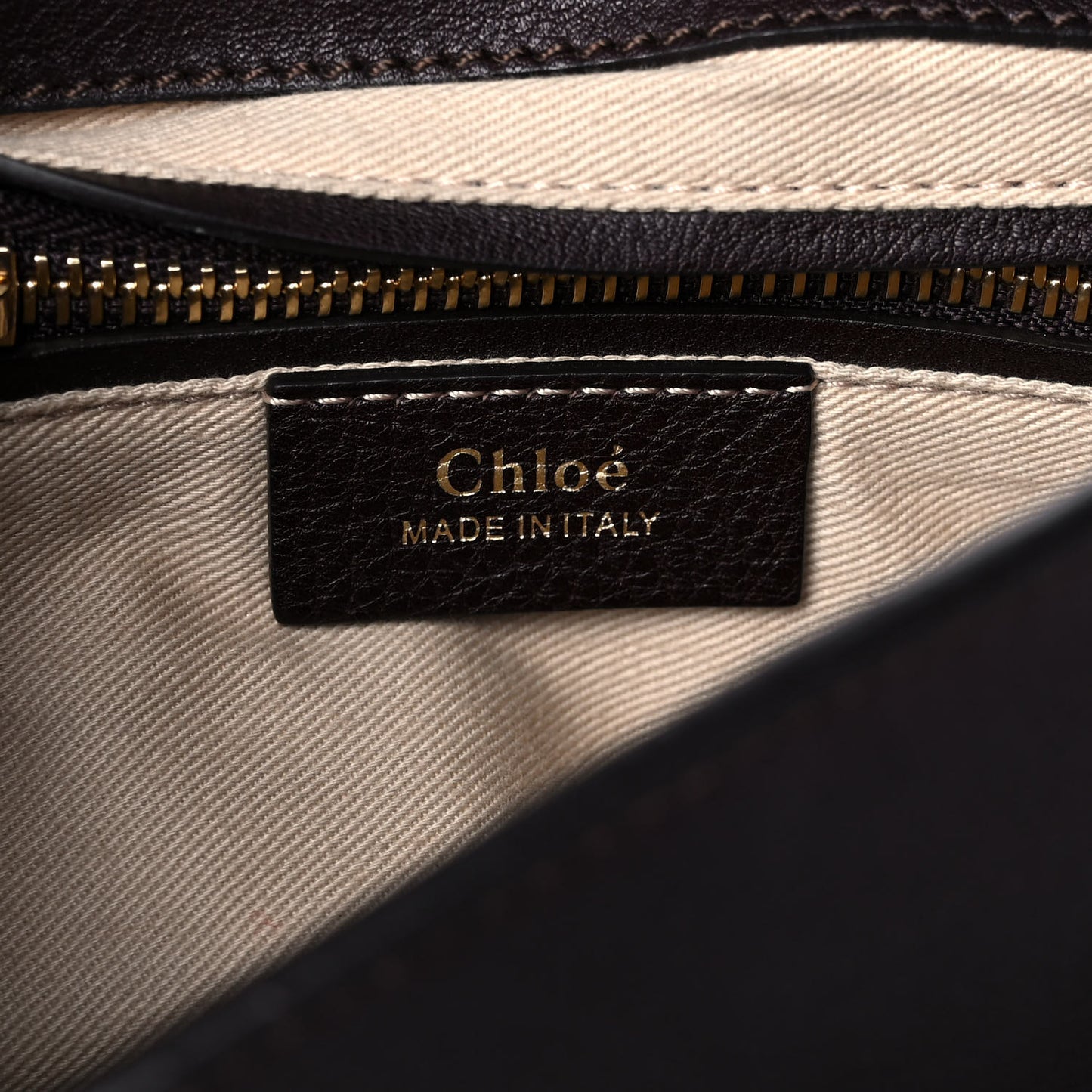 Suede Calfskin Small Faye Backpack Carbon Brown
