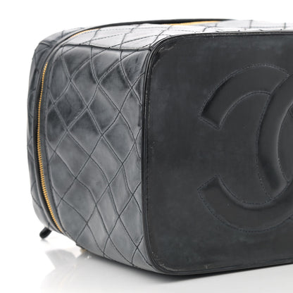 Chanel Lambskin Quilted Vanity Black 5 of 16