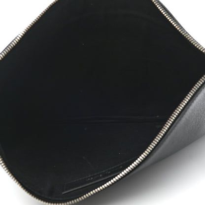 Balenciaga Calfskin Logo Everyday Second Bag Black White 5 of 7