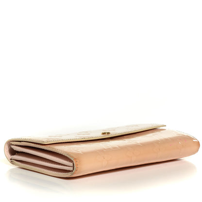 Louis Vuitton Vernis Sarah Wallet Noisette 4 of 7