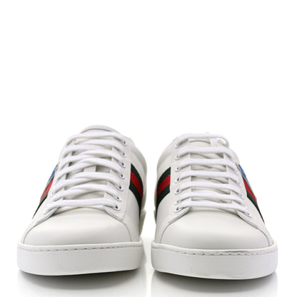 Gucci X DISNEY Calfskin Miro Soft Web Donald Duck Womens Ace Sneakers 41 White New Shamarock 2 of 9