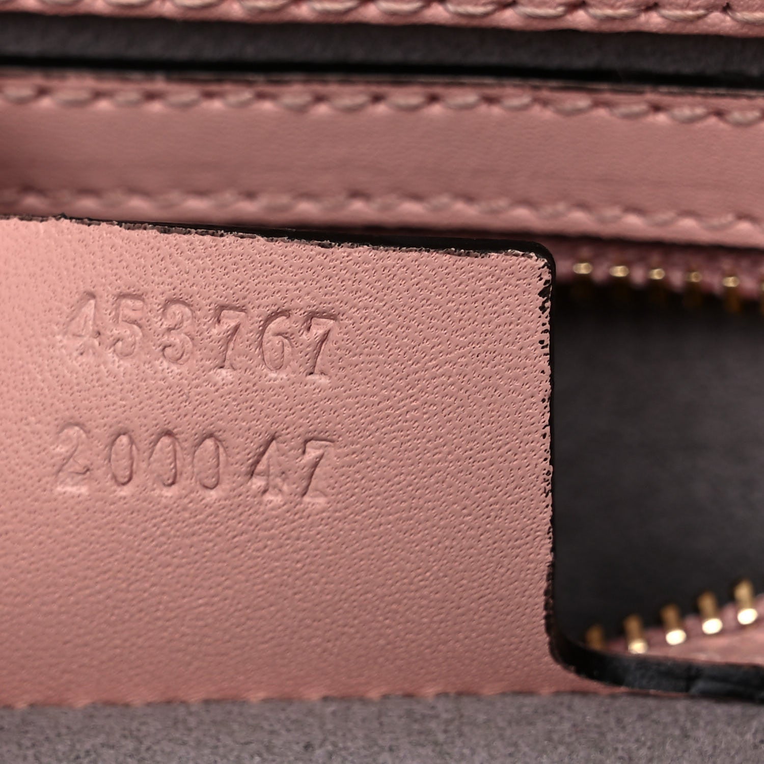 Gucci Nappa Bamboo Small Nymphaea Top Handle Bag Perfect Pink 7 of 15