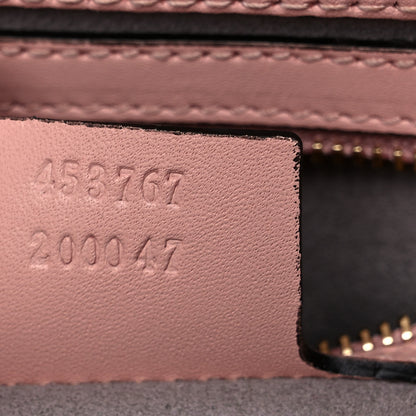 Gucci Nappa Bamboo Small Nymphaea Top Handle Bag Perfect Pink 7 of 15
