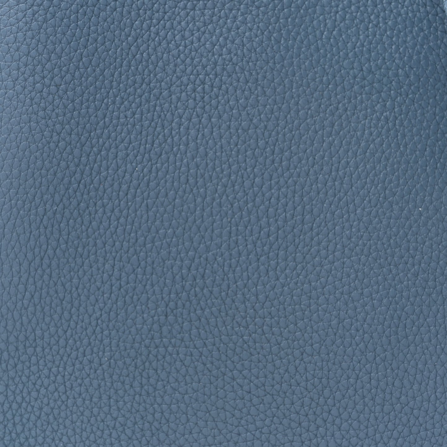 Calfskin Small Tri-Fold Shoulder Bag Steel Blue