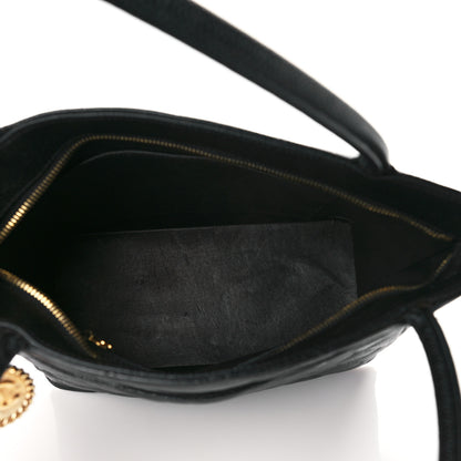 Chanel Caviar Quilted Medallion Tote Black 5 of 9