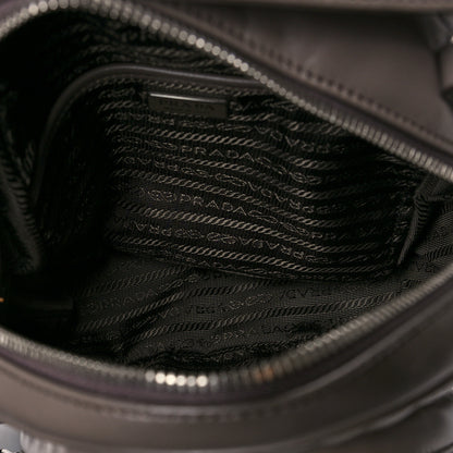 Prada Soft Calfskin Impunture Diagramme Day Backpack Bambu 4 of 9