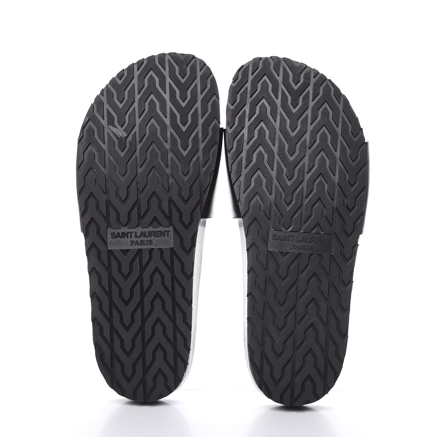 Calfskin Monogram Jimmy Joan Slide Sandals 37 Black