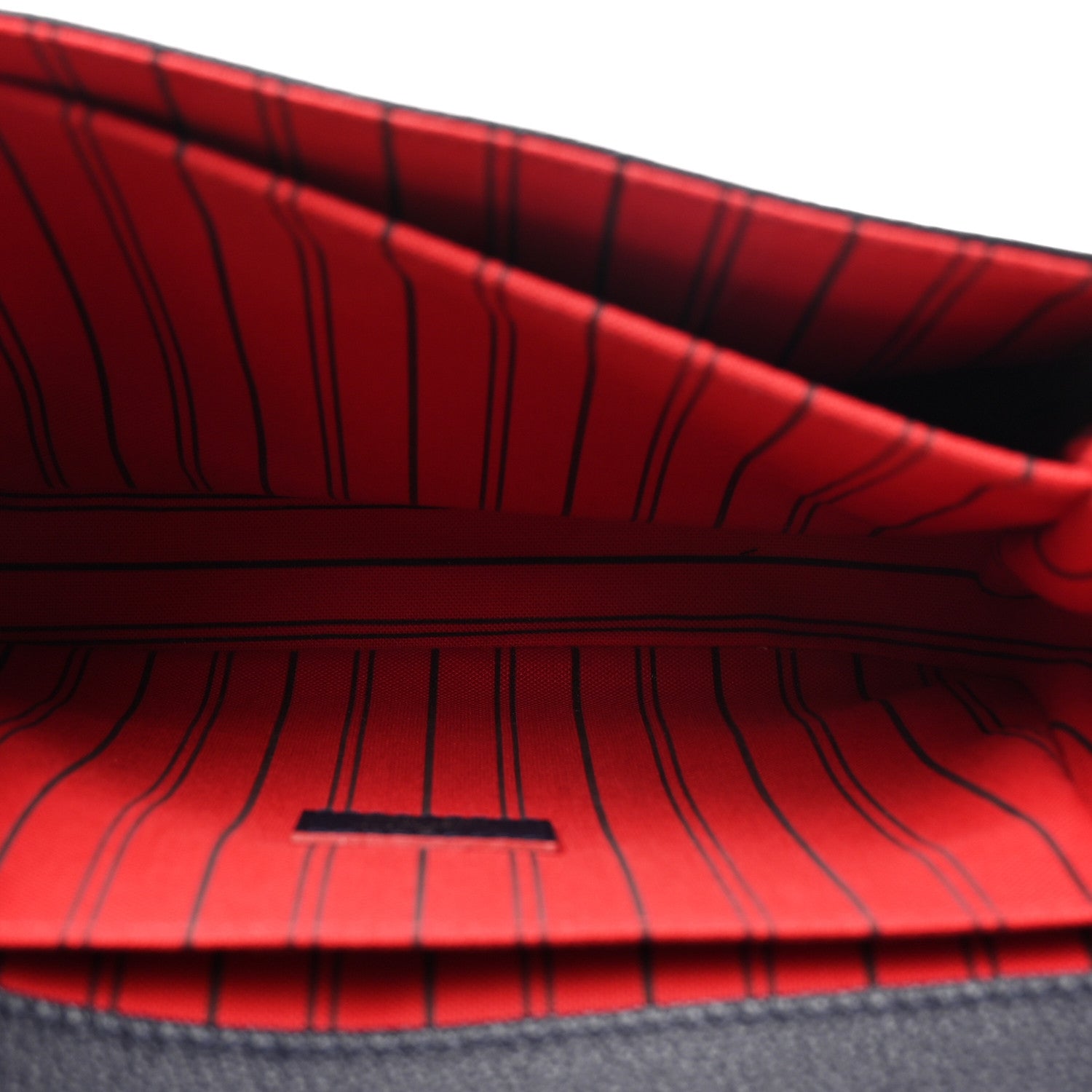 Louis Vuitton Empreinte Pochette Metis Marine Rouge 4 of 9