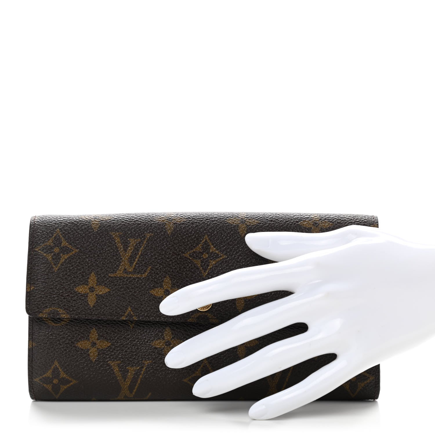 Louis Vuitton Monogram Sarah Wallet 2 of 11