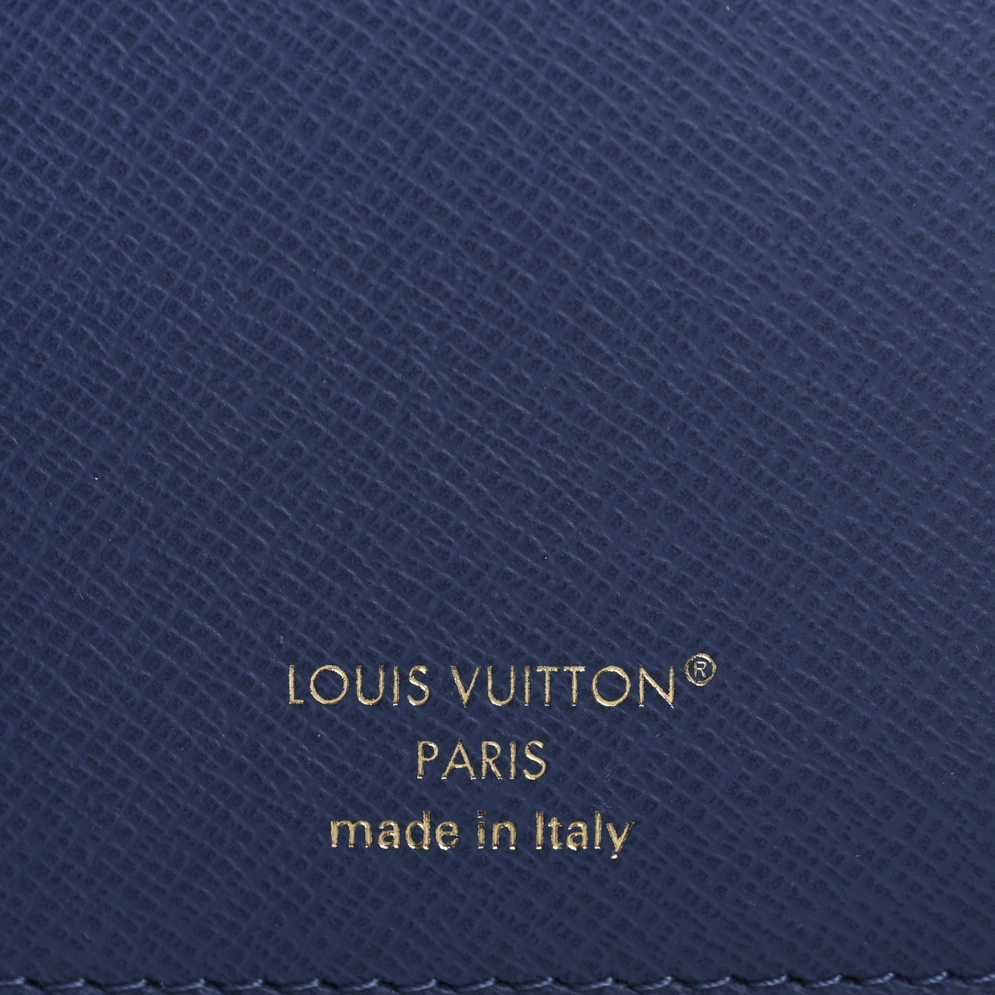 Denim Monogram  Victorine Wallet Blue
