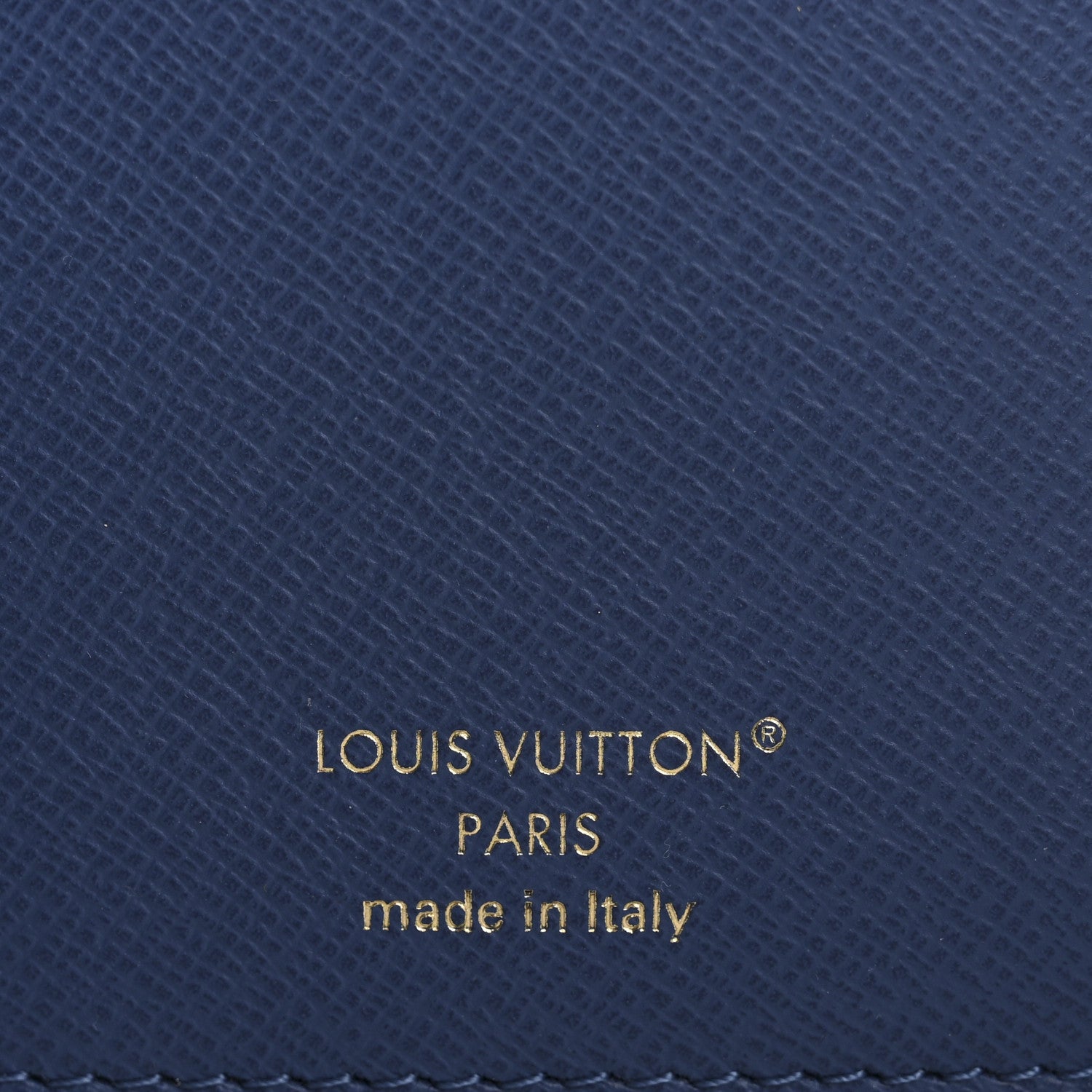 Louis Vuitton Denim Monogram  Victorine Wallet Blue 6 of 7