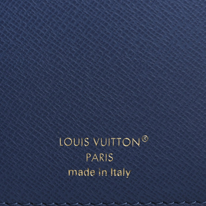 Louis Vuitton Denim Monogram  Victorine Wallet Blue 6 of 7