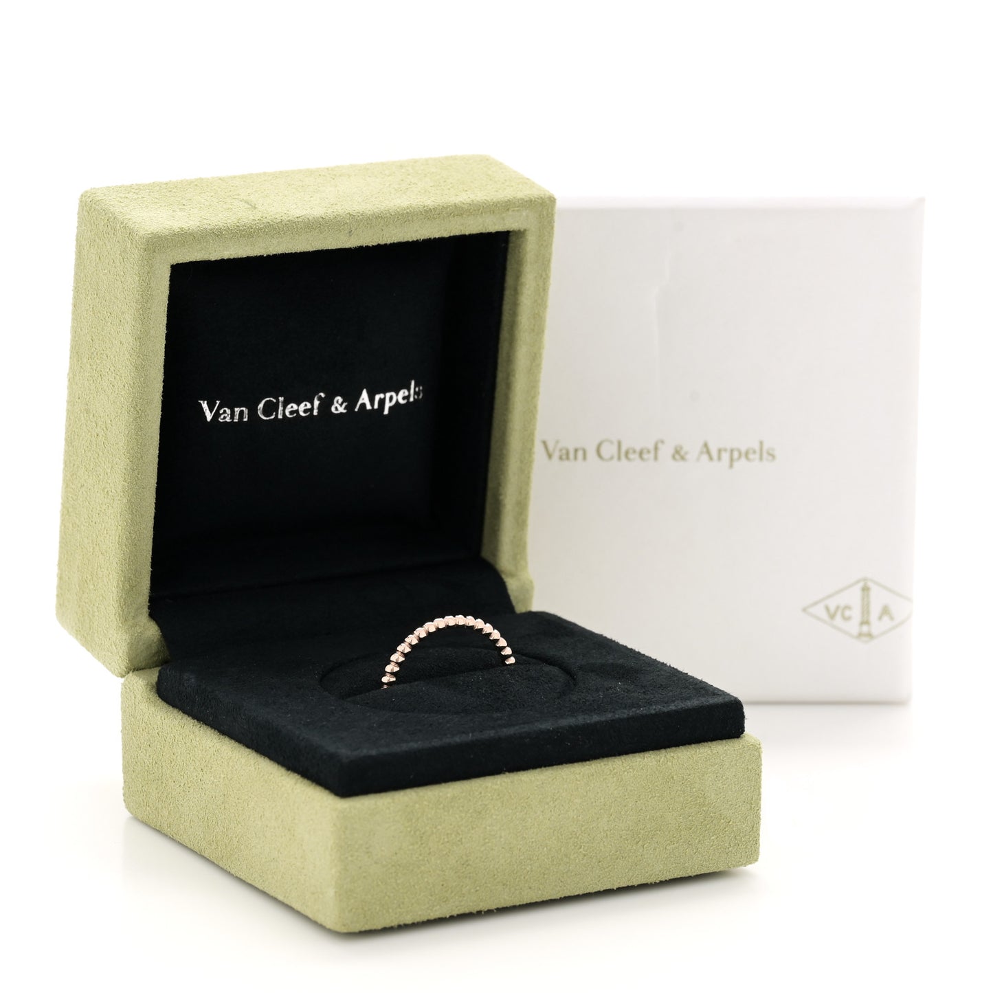 18K Rose Gold Small Perlee Ring 57 8