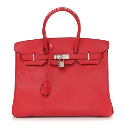 Hermes Epsom Birkin 35 Rouge Casaque 1 of 10