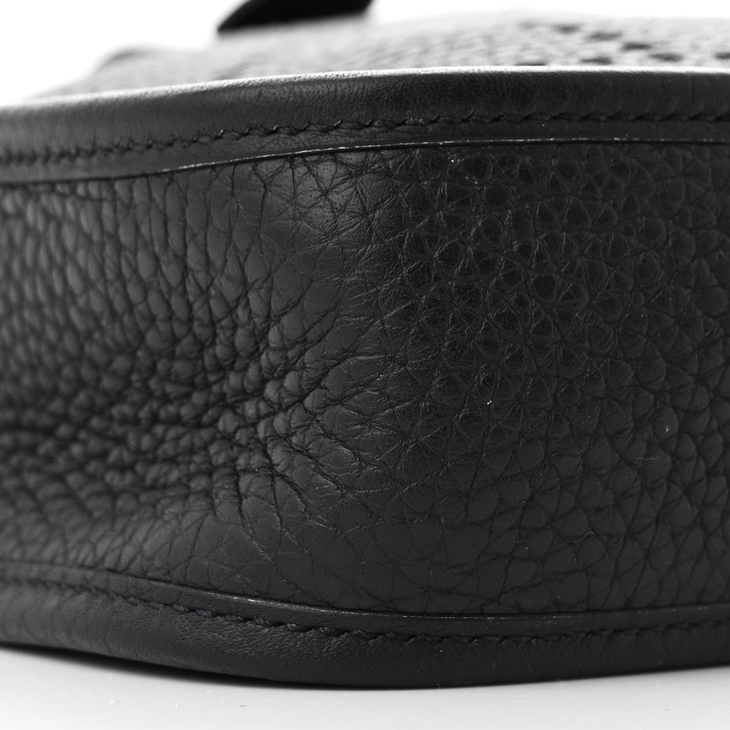 Hermes Taurillon Clemence Evelyne TPM Black 9 of 10