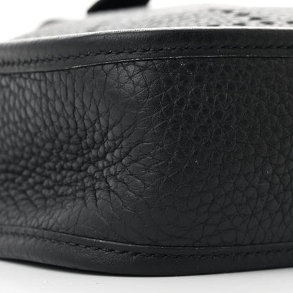 Hermes Taurillon Clemence Evelyne TPM Black 9 of 10
