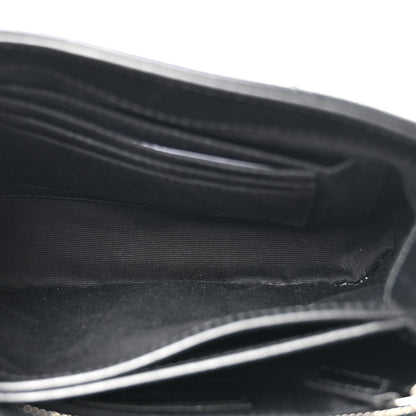 Saint Laurent Calfskin Y Quilted Monogram Toy Loulou Crossbody Bag Black 5 of 12