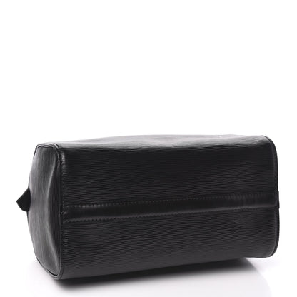 Louis Vuitton Epi Speedy 25 Black 4 of 10