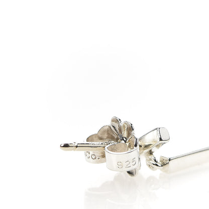 Tiffany Sterling Silver T Wire Bar Earrings 5 of 5